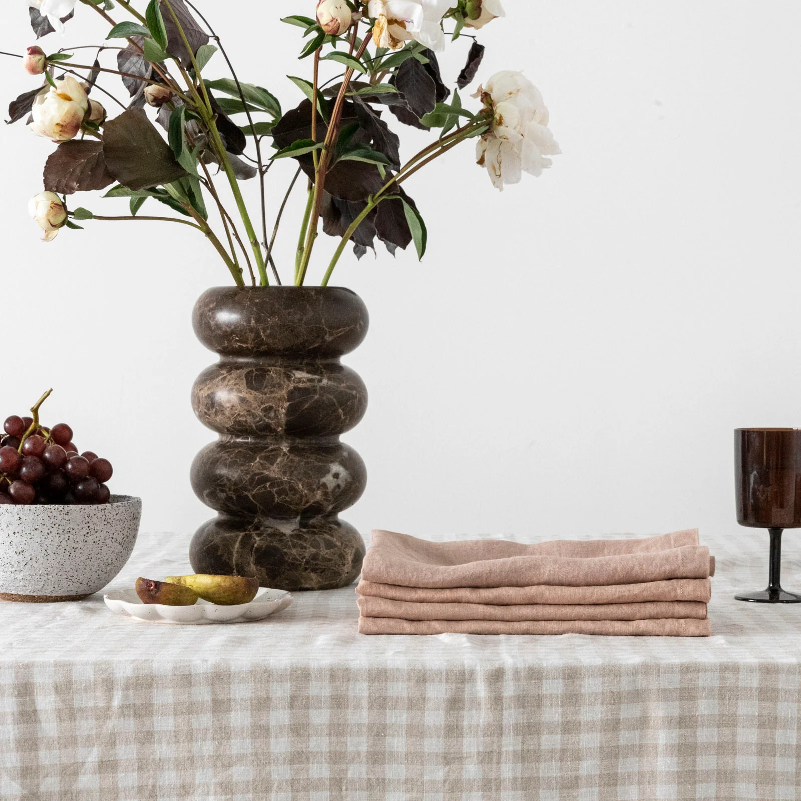 French Flax Linen Napkin (Set Of 4) in Clay - Image 6