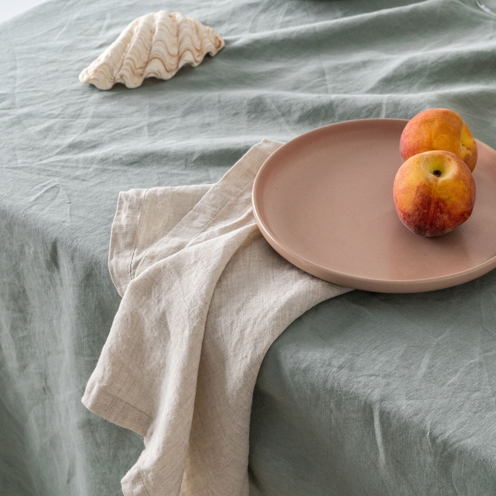 French Flax Linen Napkins (Set Of 4) in Natural - Image 3
