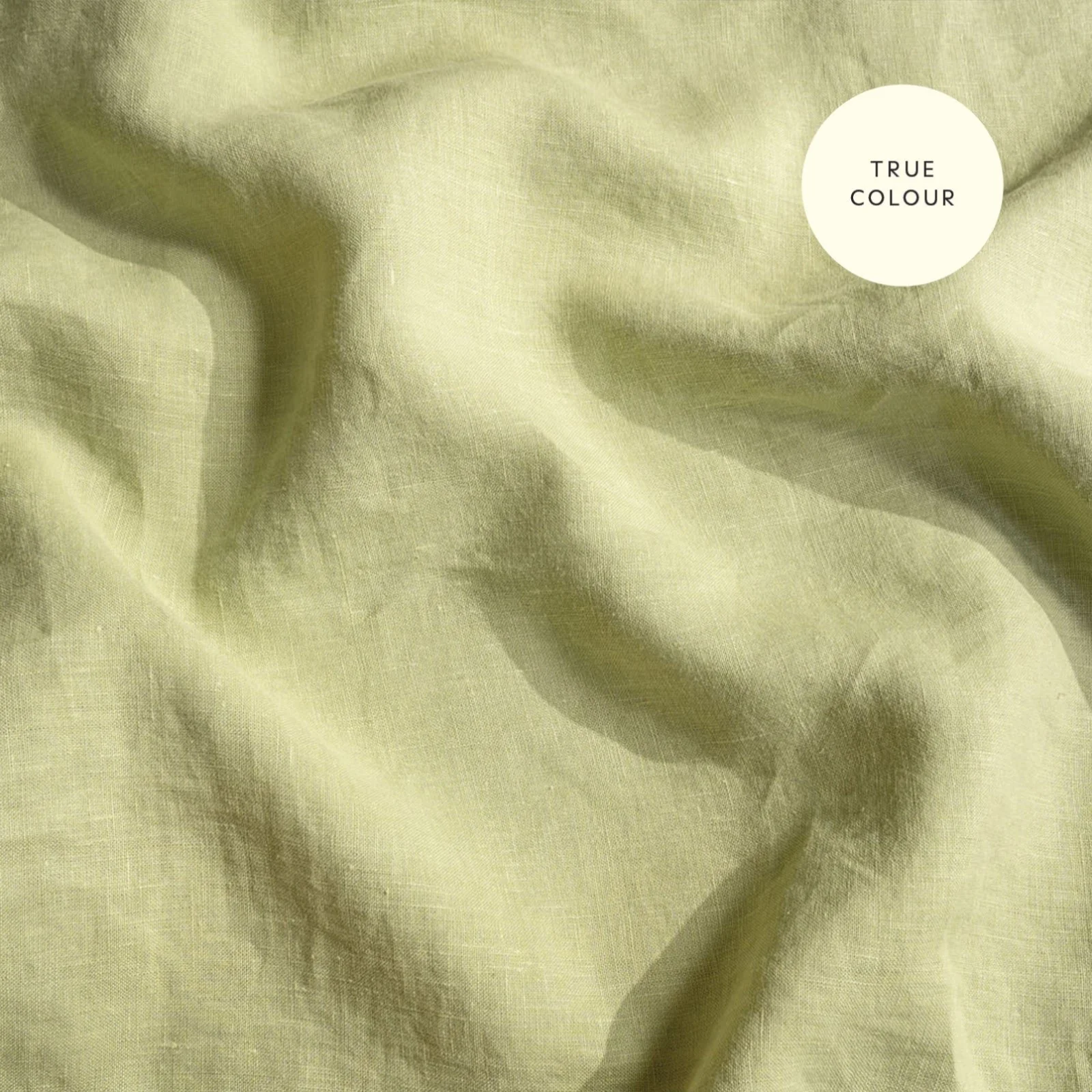 French Flax Linen Pillowcase Set in Matcha - Image 6