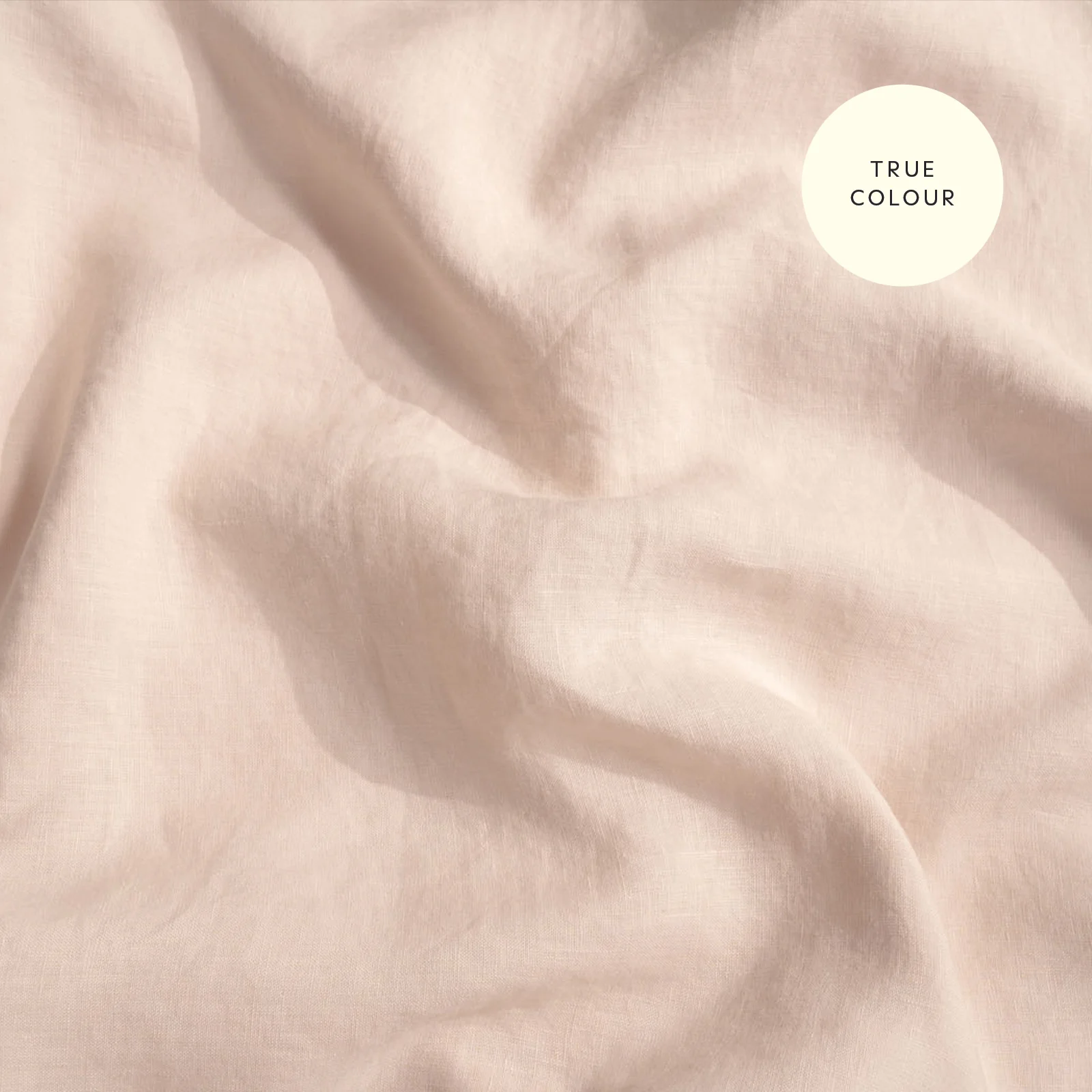 French Flax Linen Quilt Cover in Blush - Image 11