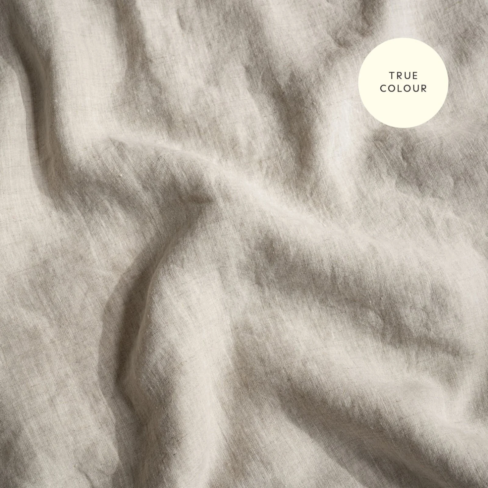 French Flax Linen Quilt Cover in Natural - Image 10