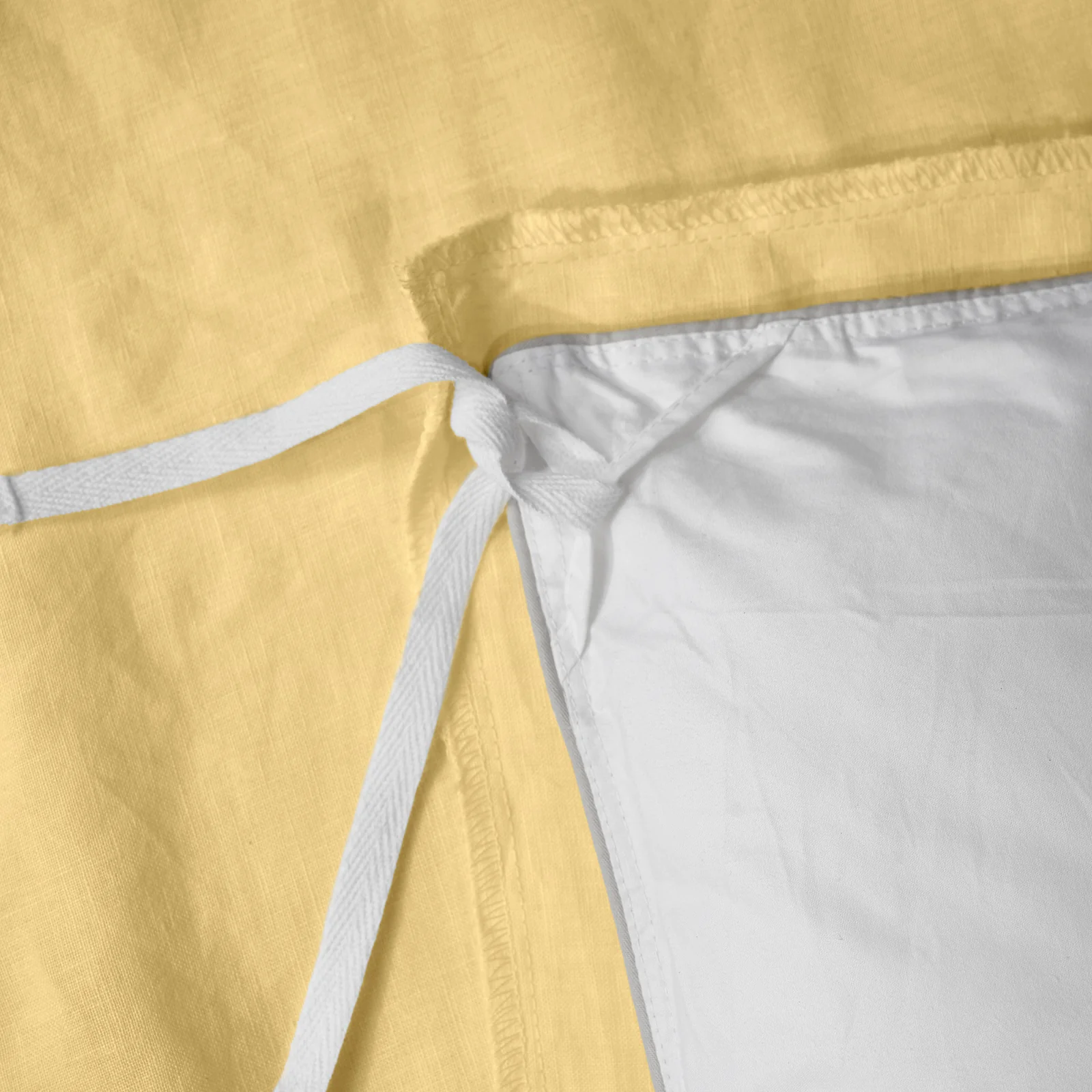 French Flax Linen Quilt Cover Set in Daisy - Image 14